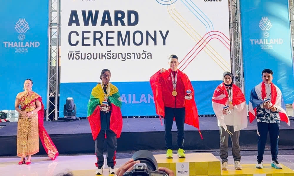 Wushu athletes take two golds for Vietnam at SEA Games 33